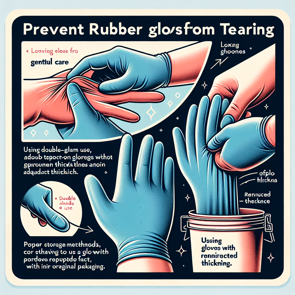 고무장갑 찢어짐 방지법, 오래 쓰는 두께와 보관 방법