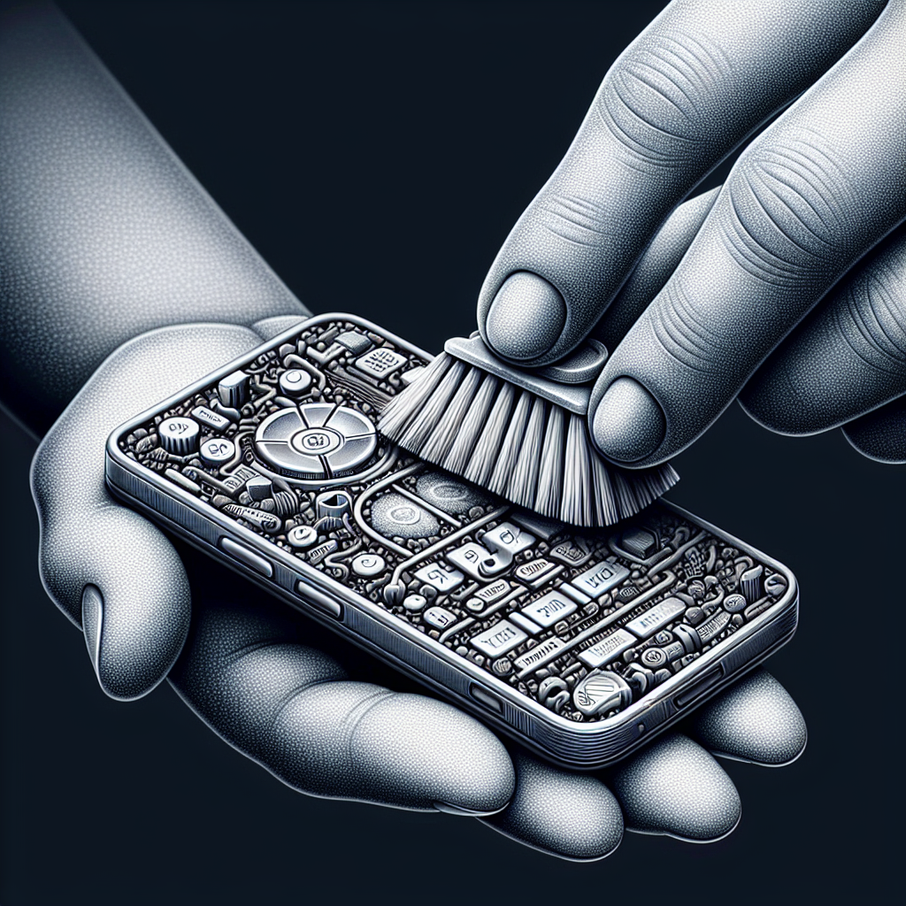 전자제품 버튼 사이 먼지 제거, 부드럽게 청소하는 안전한 요령