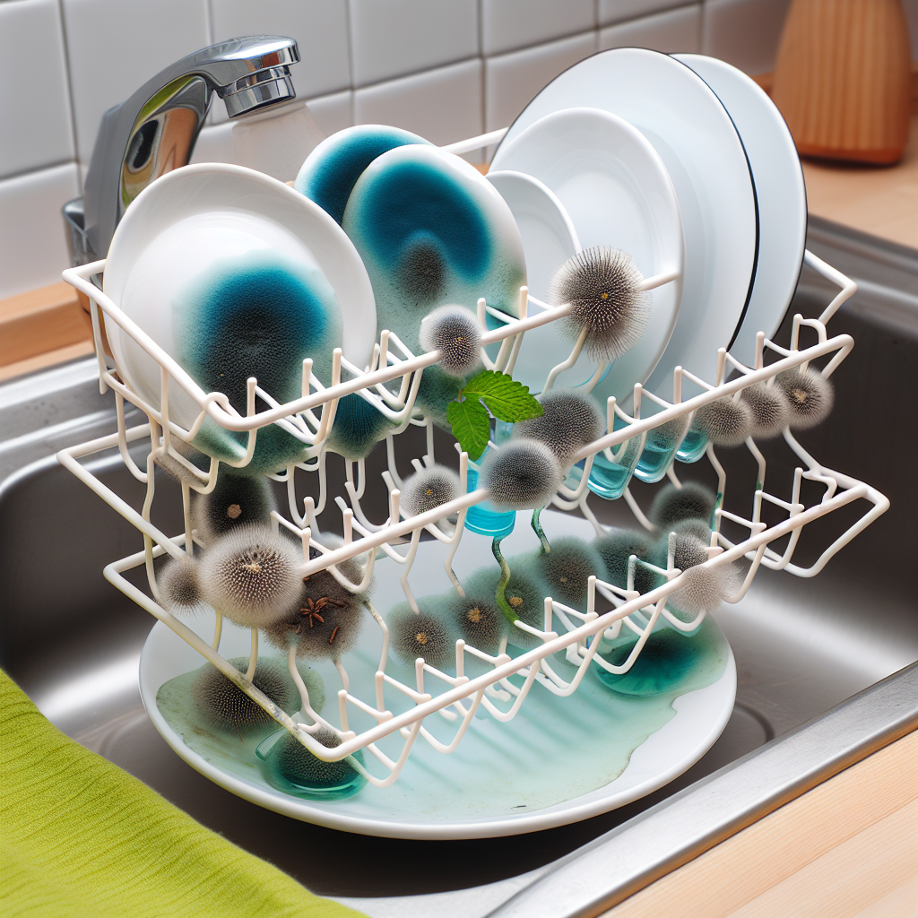 식기건조대 곰팡이 차단, 통풍 구조만 바꿔도 해결되는 요령