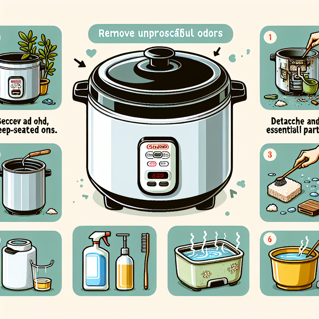 전기밥솥 밥 냄새 제거, 오래된 냄새까지 없애는 관리법
