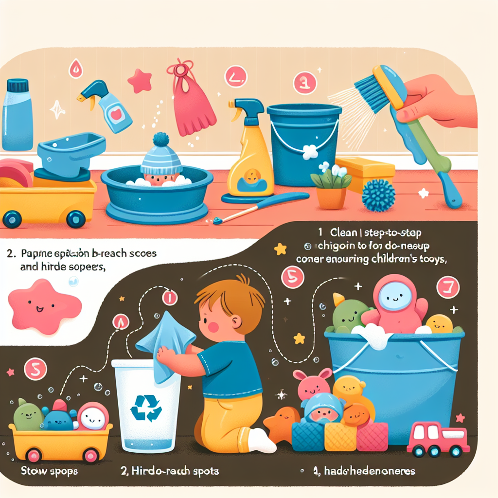 아이 장난감 구석 청소법, 손 닿지 않는 부분까지 깔끔 관리