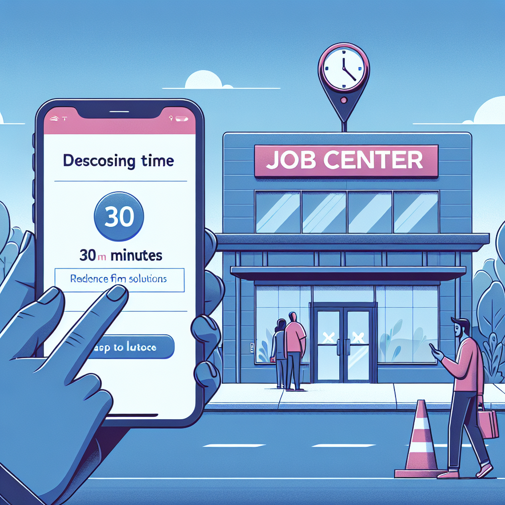 고용센터 방문 예약, 대기시간 30분 줄이려고 찾는 방법