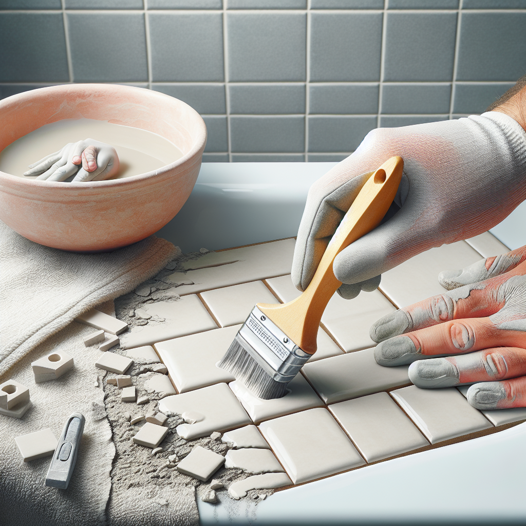 욕실 줄눈 색 복원, 새것처럼 밝아지는 간단한 보수