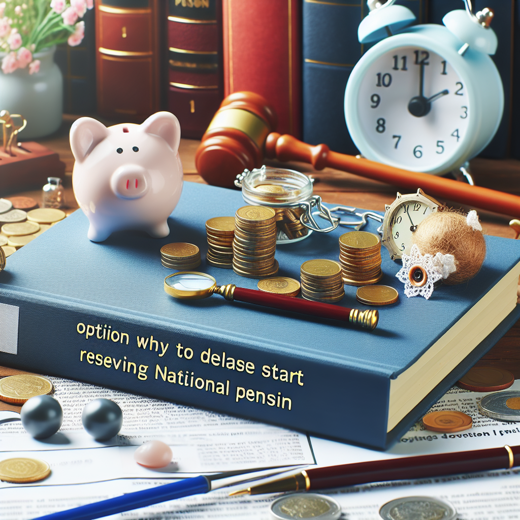 국민연금 수령 개시 연기, 1년 미루는 선택이 고민되는 이유