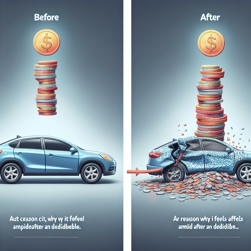 자동차 보험 자기부담금, 사고 후 체감이 커지는 이유