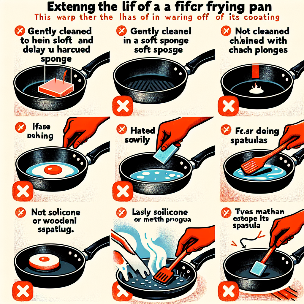 프라이팬 수명 늘리기, 코팅 벗겨짐 늦추는 사용 습관