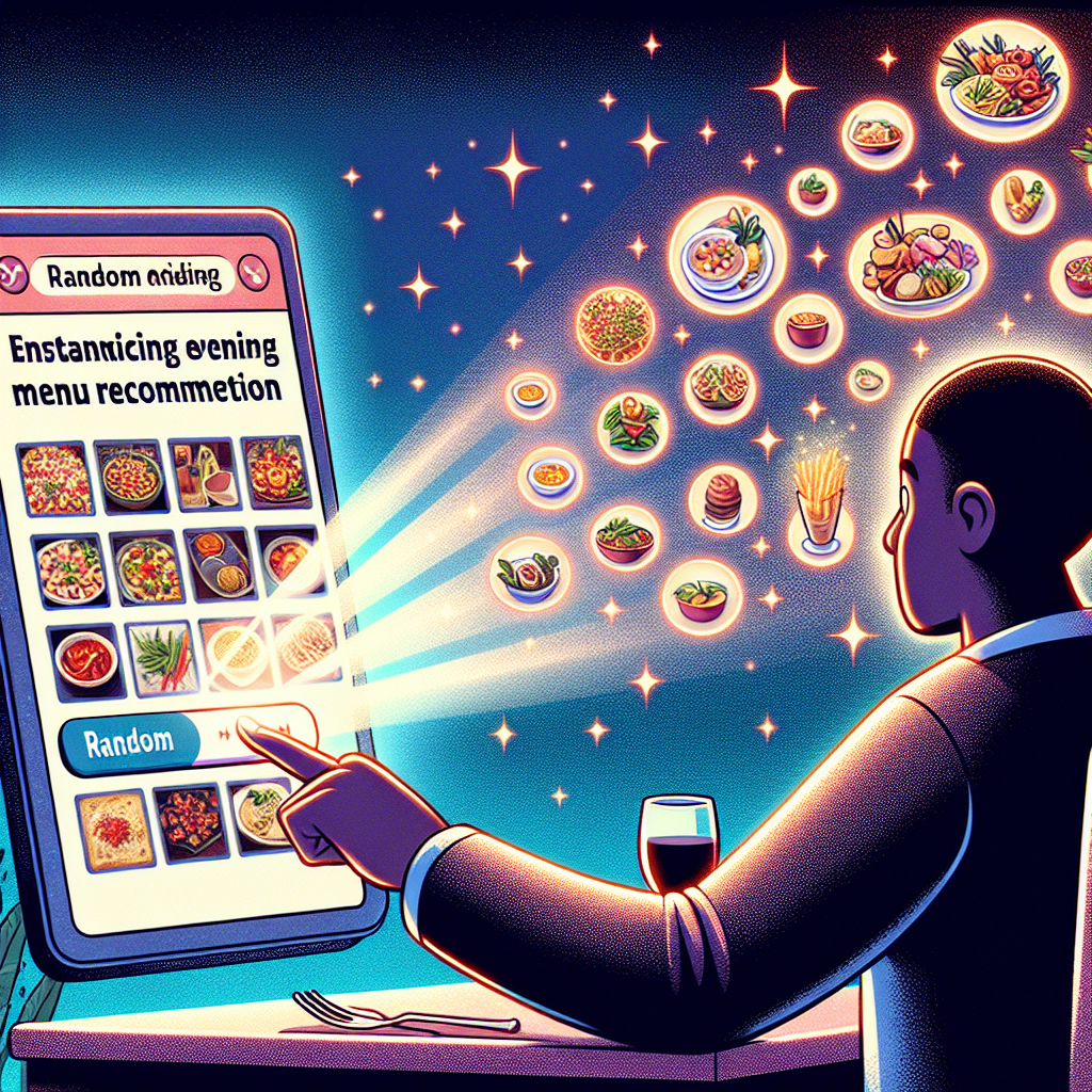 저녁 메뉴 랜덤 추천, 맡기고 싶을 때 늘어나는 검색