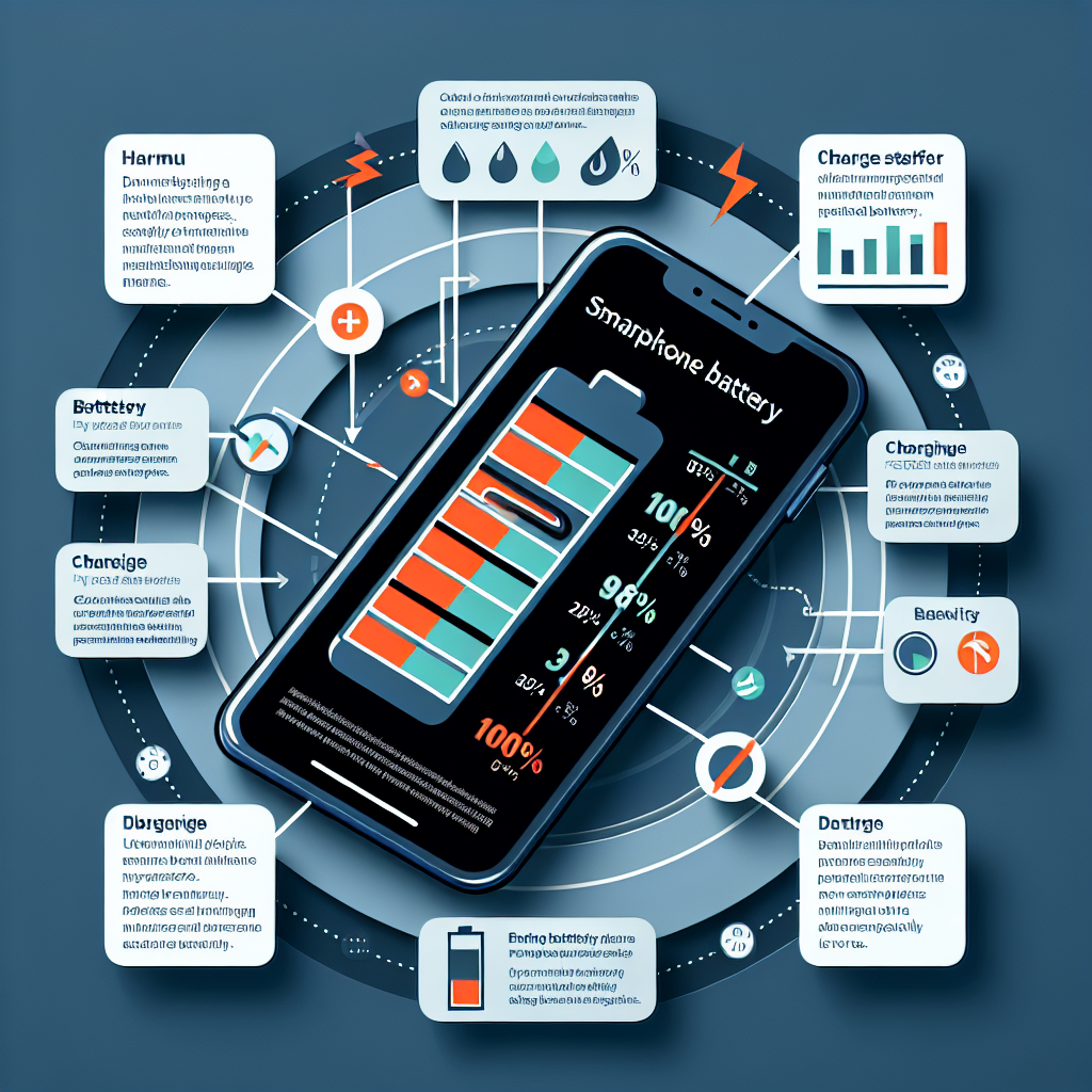 스마트폰 배터리 관리, 100% 충전이 오히려 손해인 이유