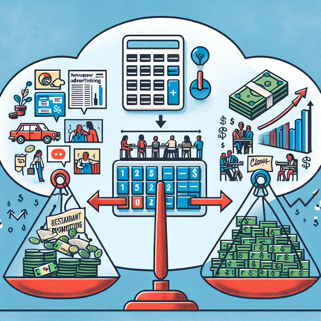 음식점 홍보 비용 대비 효과 계산법 3단계