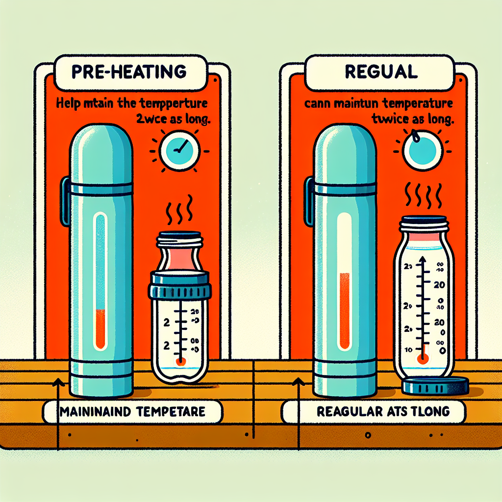 보온병 예열, 온도 유지 시간 2배 늘어나는 방법 보온병 예열, 온도 유지 시간 2배 늘어나는 방법
