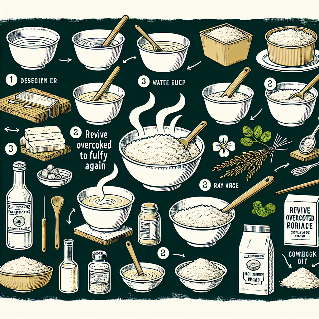 밥 질게 됐을 때, 꼬들하게 되살리는 방법