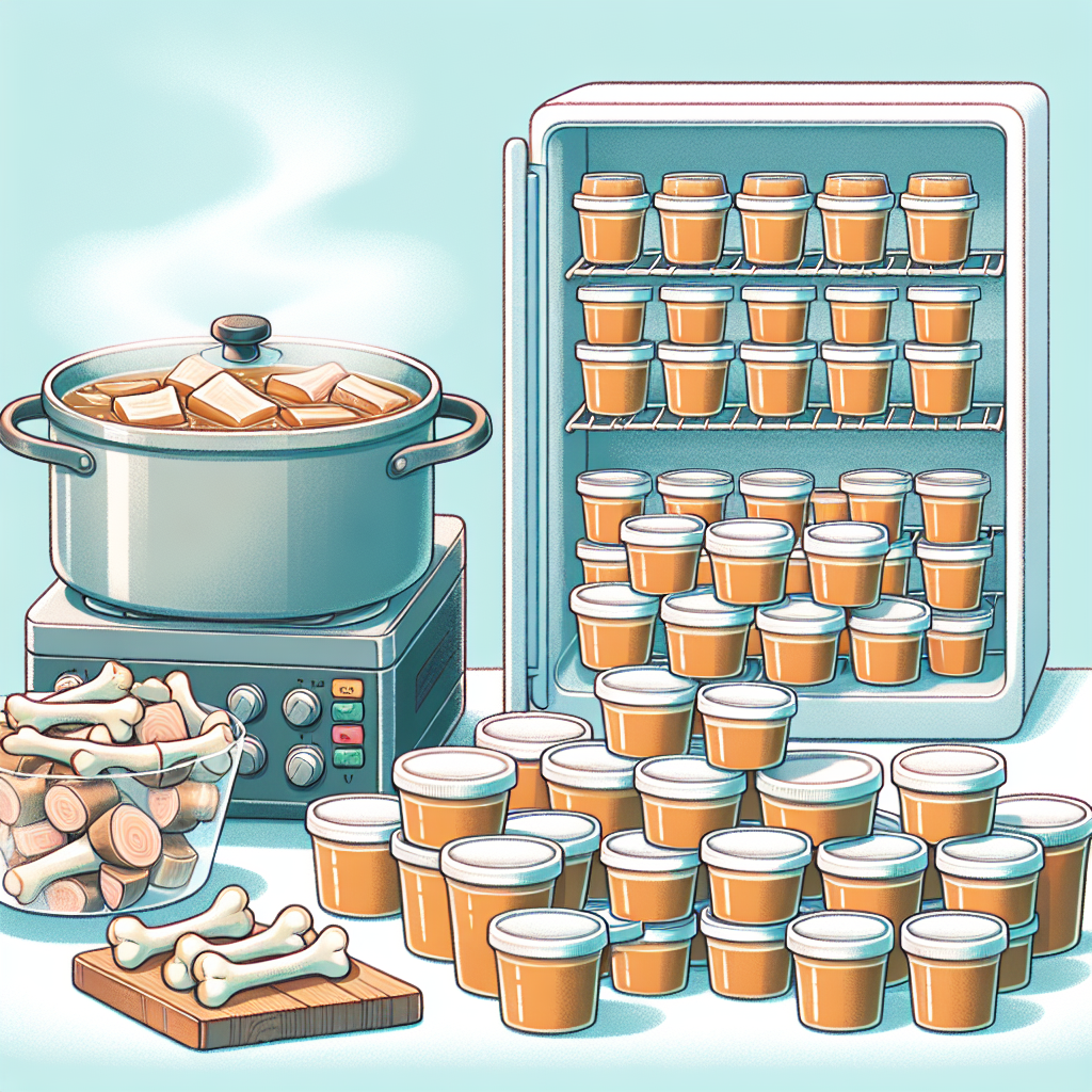 사골 육수 냉동 보관, 편하게 꺼내 쓰는 소분법