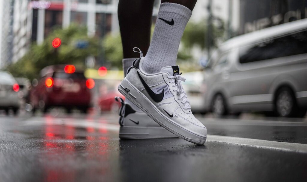 white sneaker spray waterproofing protection outdoors