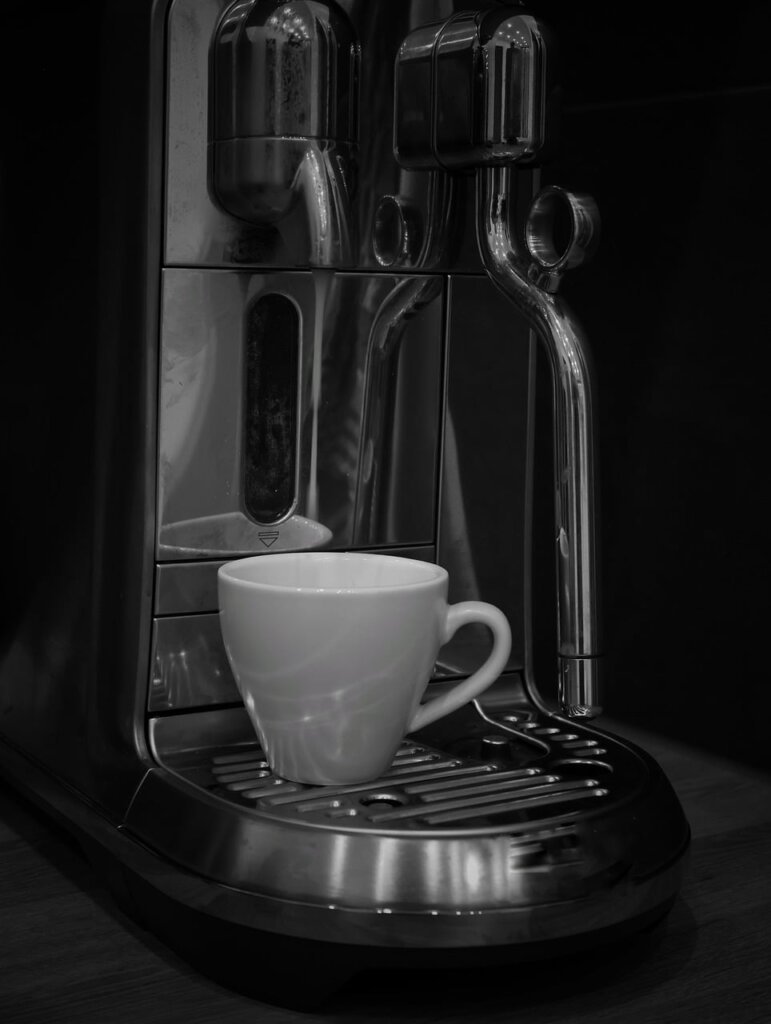coffee machine descaling reminder light blinking