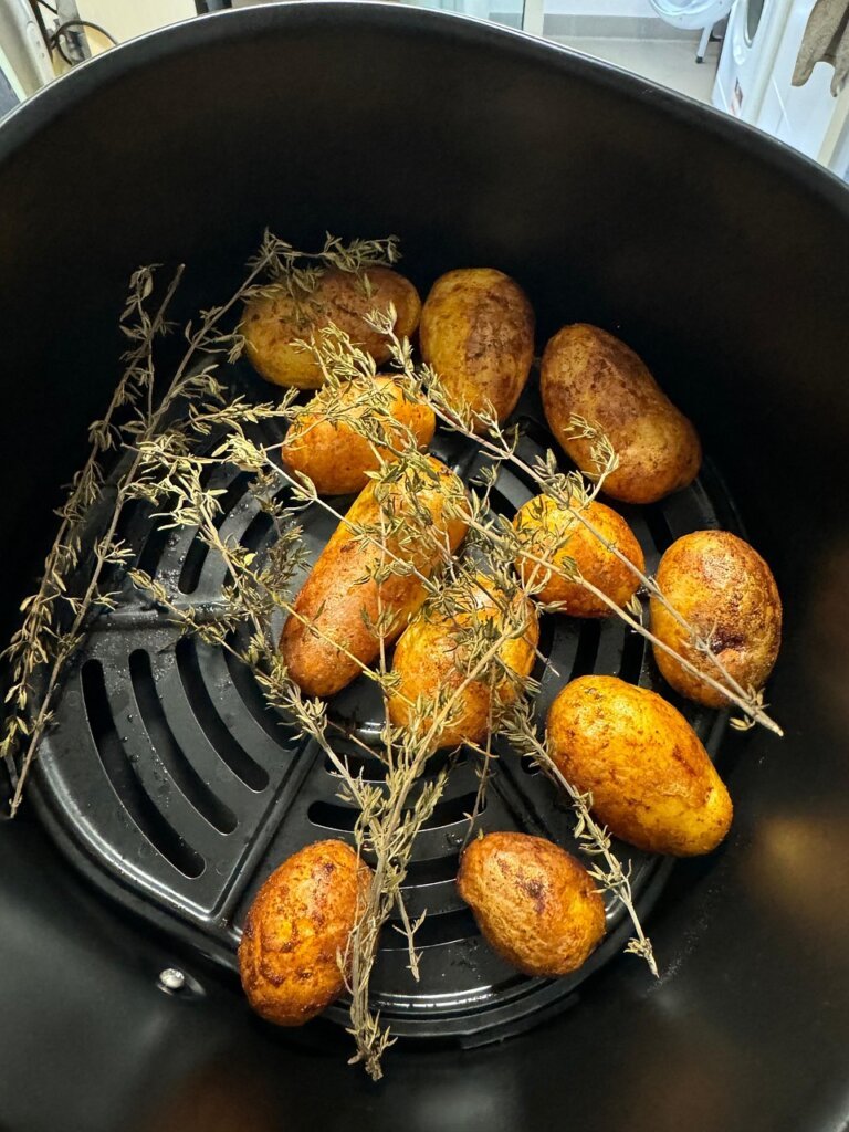 damaged non-stick coating on air fryer basket