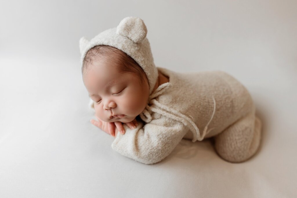 newborn baby essentials flat lay
