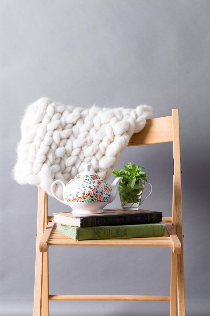 cozy private counseling room with two chairs facing each other, soft lighting and plants